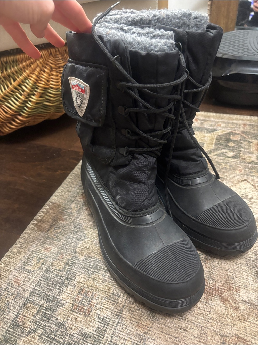 Baffin Black Men's Insulated Snow & Rain Boots